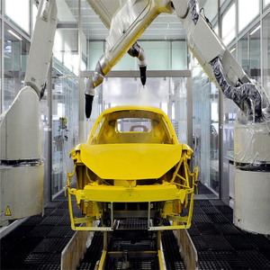 骠马定制的自动机器人汽车喷漆助力器烤箱，用于涂装线中的汽车部件